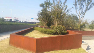 吴桥耐候钢挡土墙